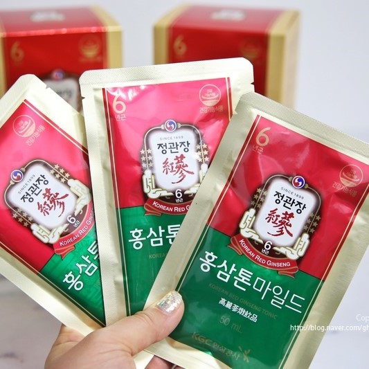 KGC NƯỚC HỒNG SÂM TONIC MILD  60 GÓI - SKU: 8809535599926