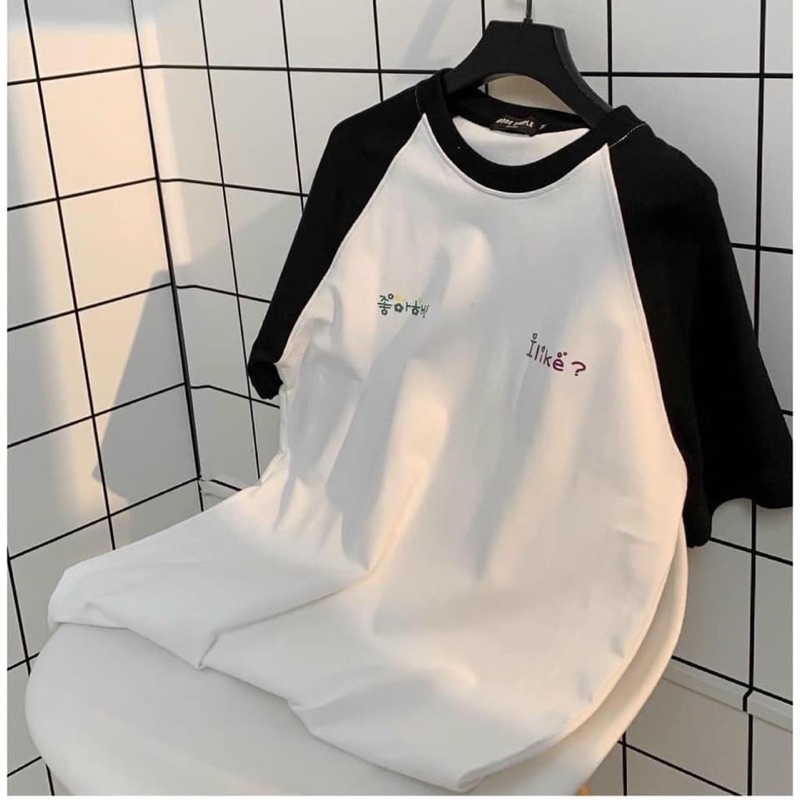 Set bộ đùi nam nữ phối tay chữ ngực Chất cotton su mềm mịn
