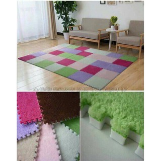 Set 10 tấm thảm xốp lông Hàn Quốc