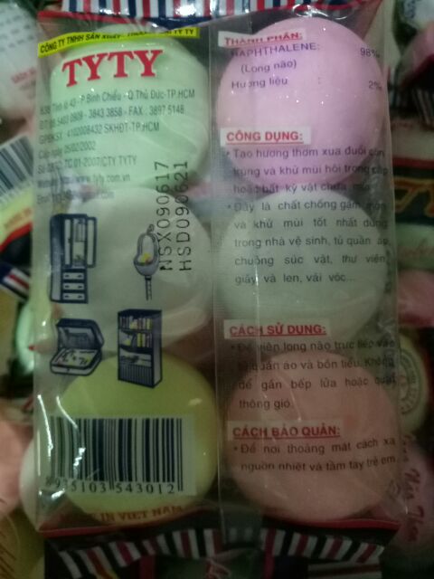 Long não , băng phiến 6 viên to