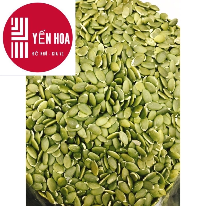 1kg Hạt Bí Ruột - Nhân Hạt Bí Xanh - nguyên liệu làm bánh