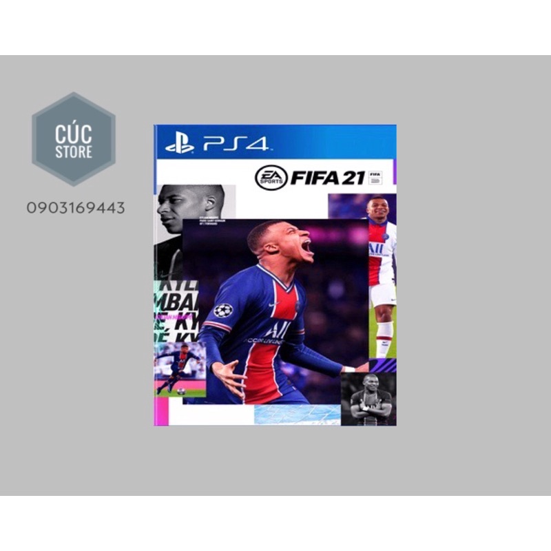 Đĩa chơi game PS4: FIFA 21 (HỆ ASIA)