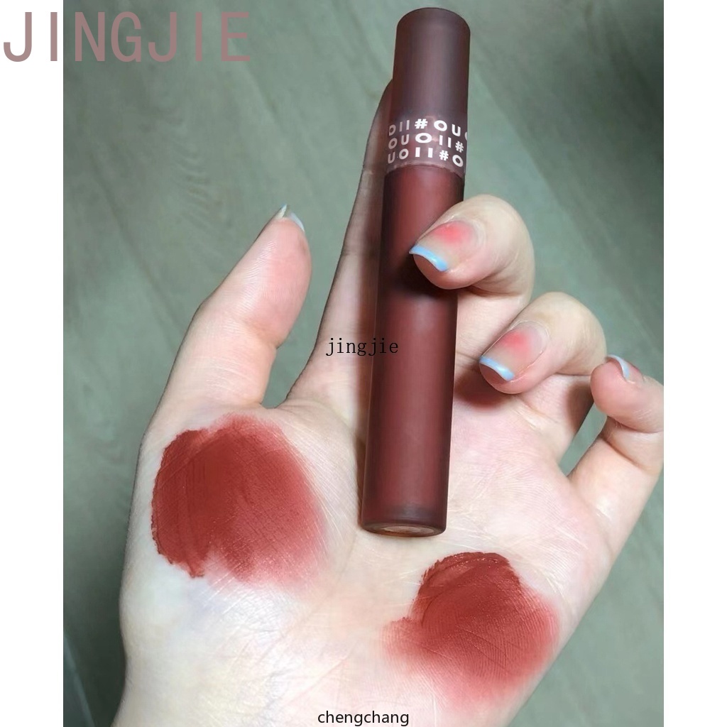 Son Kem Lì Ouaoi Dưỡng Ẩm Chống Dính Không Phai Màu Thiết Kế Kiểu Lông Vũ Độc Đáo