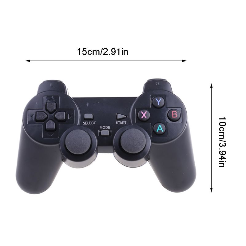Tay cầm chơi game không dây 2.4G cho PS1/2/3 TV Box PC Laptop