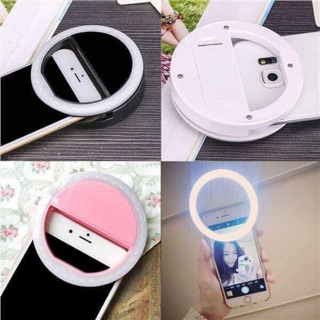 ĐÈN LED MINI GẮN ĐIỆN THOẠI HỖ TRỢ SELIFE, LIVESTREAM - Đèn hỗ trợ selfie loại tốt dùng sạc,có 3 nấc chỉnh ánh sáng