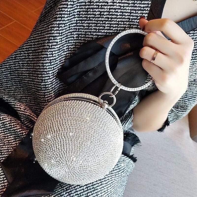 Clutch Cầu Đính Đá 626