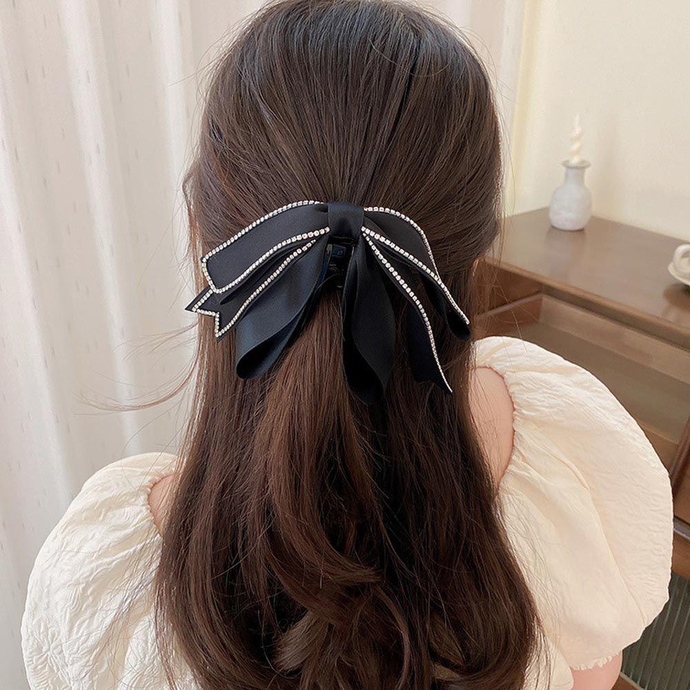 JARRED Kẹp Tóc Đuôi Ngựa Hình Quả Chuối Thanh Lịch Cho Nữ Giá Đỡ