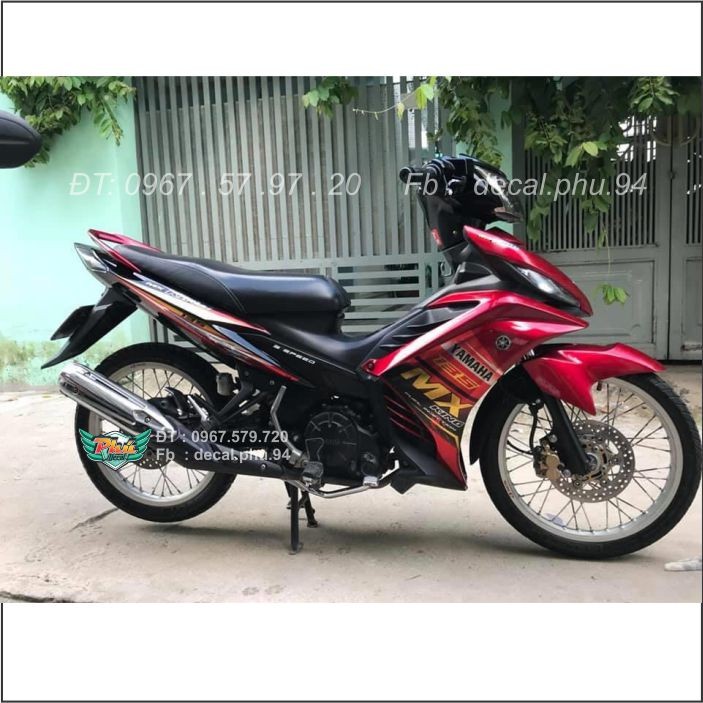 Tem Exciter 135 Mx đỏ candy (V)