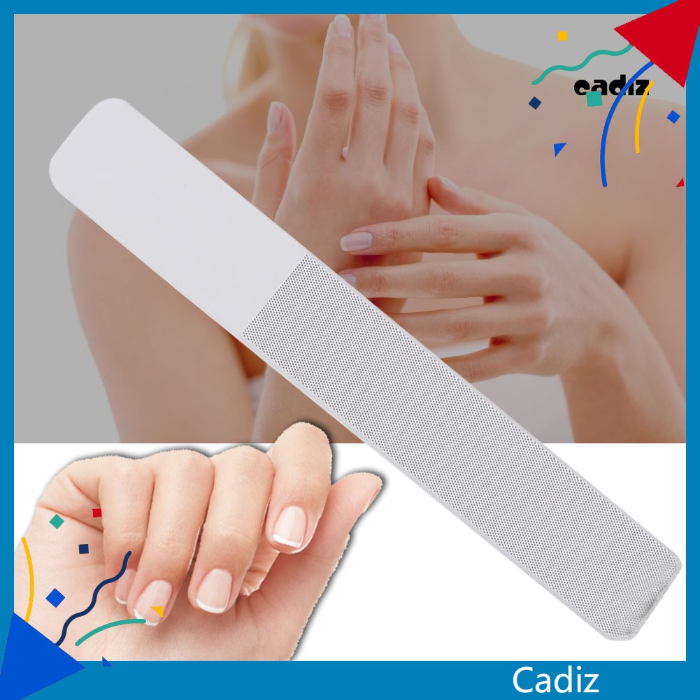 [Hàng mới về] Dụng Cụ Dũa Móng Tay Thủy Tinh Pro 2 Mặt