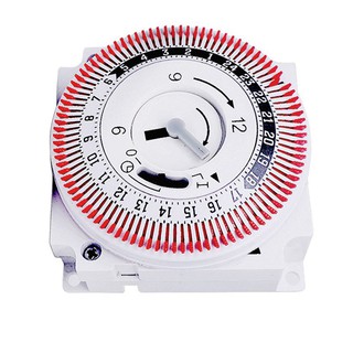24 Hours Timing Switch Multi-functional Mechanical Timer Industrial Timing Device Switch Protect