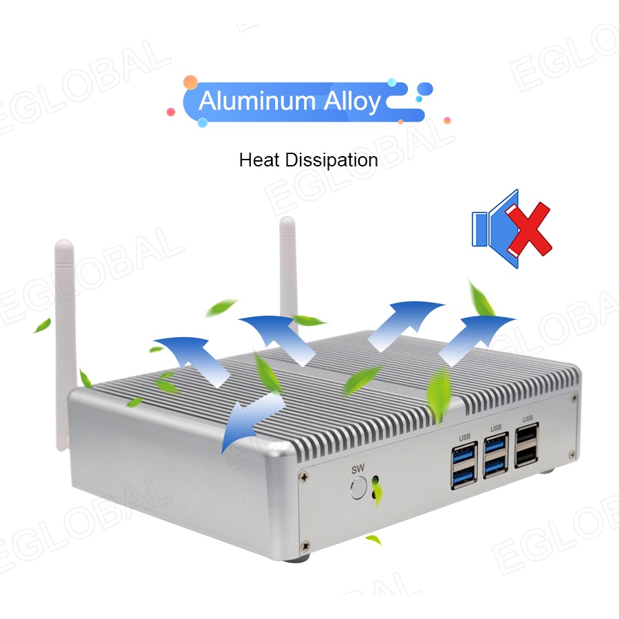 Máy tính Mini Pentium 6405U  2 lõi 4 luồng, phù hợp với văn phòng, giải trí, etc. | BigBuy360 - bigbuy360.vn