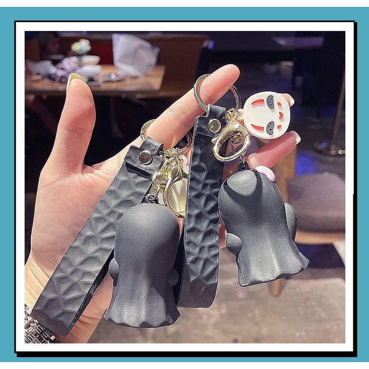 Móc Chìa Khóa Hình Nhân Vật Hoạt Hình Spirited Away Phong Cách Nhật Bản