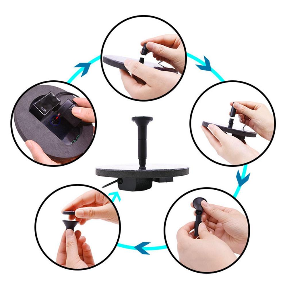 Đài Phun Nước Năng Lượng Mặt Trời 1.0W / 1.4W