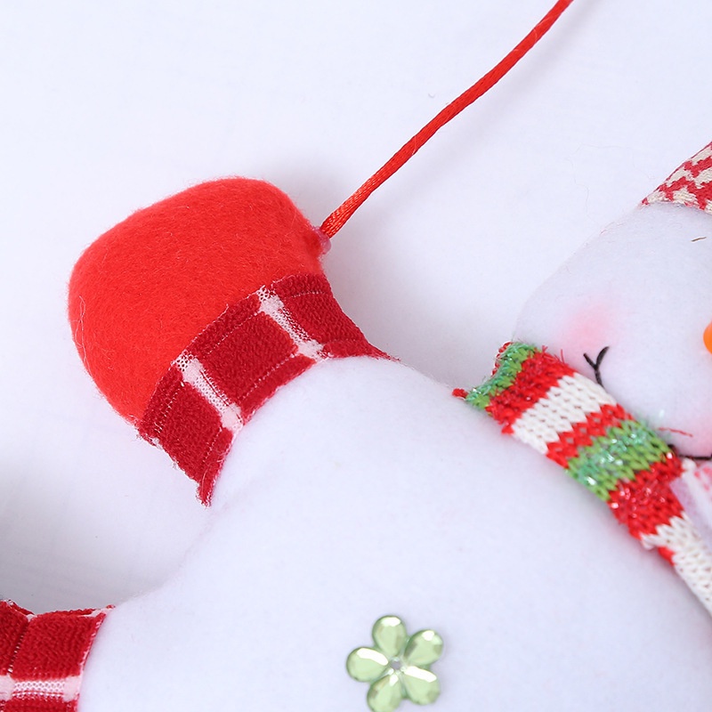 Phụ kiện treo cửa trang trí giáng sinh hình ông già noel / người tuyết / cây thông