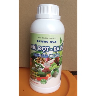 Phân bón ngựa thần nhú đọt ra rễ npk 12-6-4 chai 0.5l, ra rễ cực nhanh, nhú đọt cực mạnh.