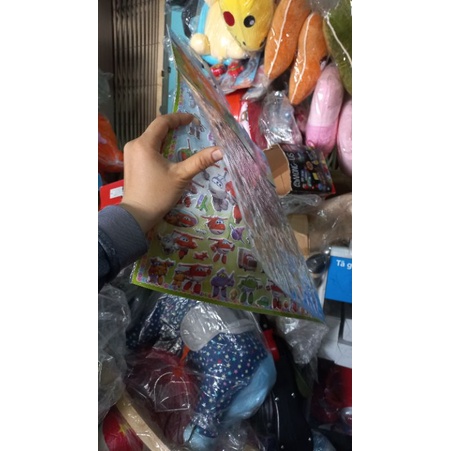 Hình dán 2 lớp đội bay siêu đẳng