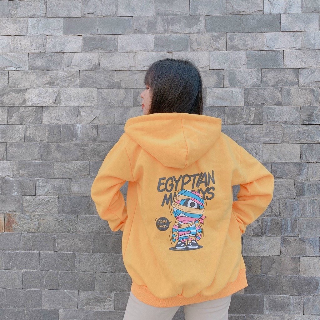 Áo khoác hoodie 123SHOP In Hình xác ướp form rộng, dành cho nam cho nữ chất nỉ ngoại phong cách Unisex ulzzang | BigBuy360 - bigbuy360.vn