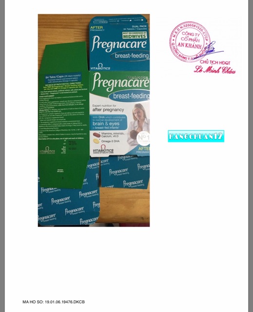 Pregnacare breast-feeding Anh Quốc, vitamin bổ sung cho mẹ nuôi con bú