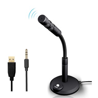 Pc Plug and Play 3.5Mm Home Studio Omnidirectional Microphone ZJV