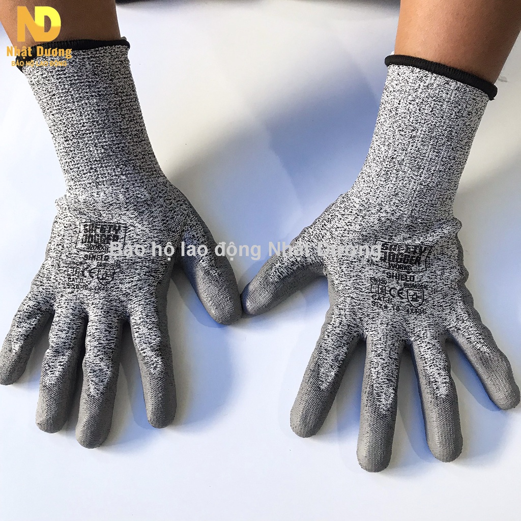 Găng tay chống cắt Jogger Shield, găng tay bảo hộ chống cắt cấp độ 5, chống trơn trượt, chống dầu