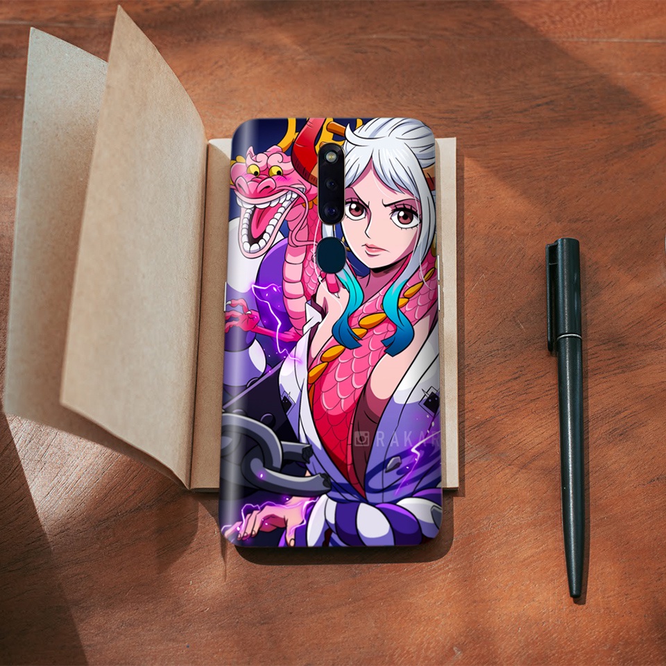 Miếng Dán Skin Điện Thoại In Hình Yamato - One Piece Đảo Hải Tặc Cho IP Xiaomi