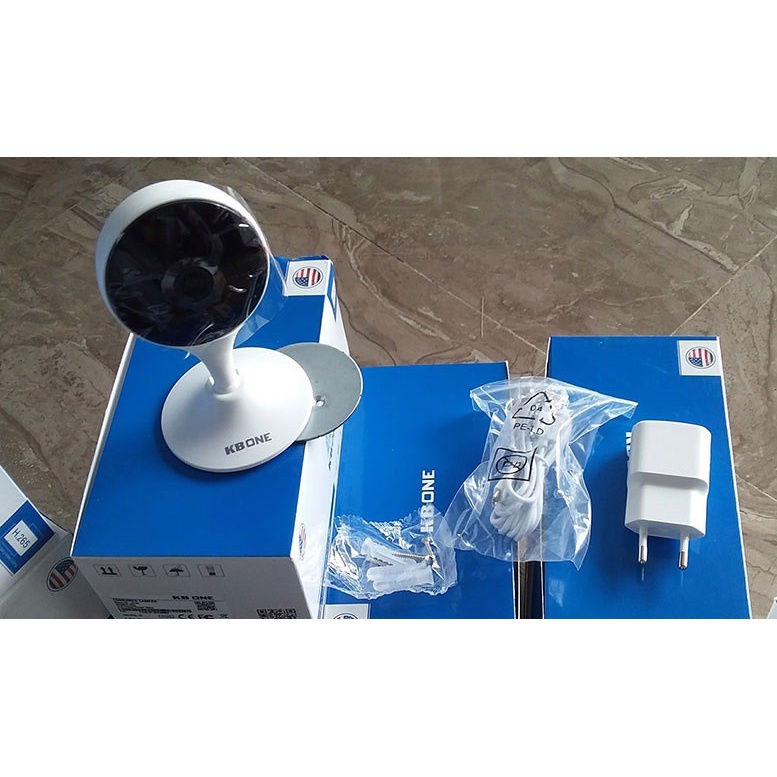 Camera IP Wifi 2M Trong nhà Kbone H21W FullHD .Hàng Chính Hãng