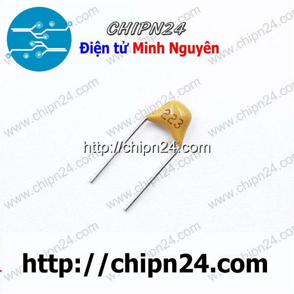 [25 CON] (KG2) Tụ Tantalum Cắm 223p 50V DIP (223 22nF)