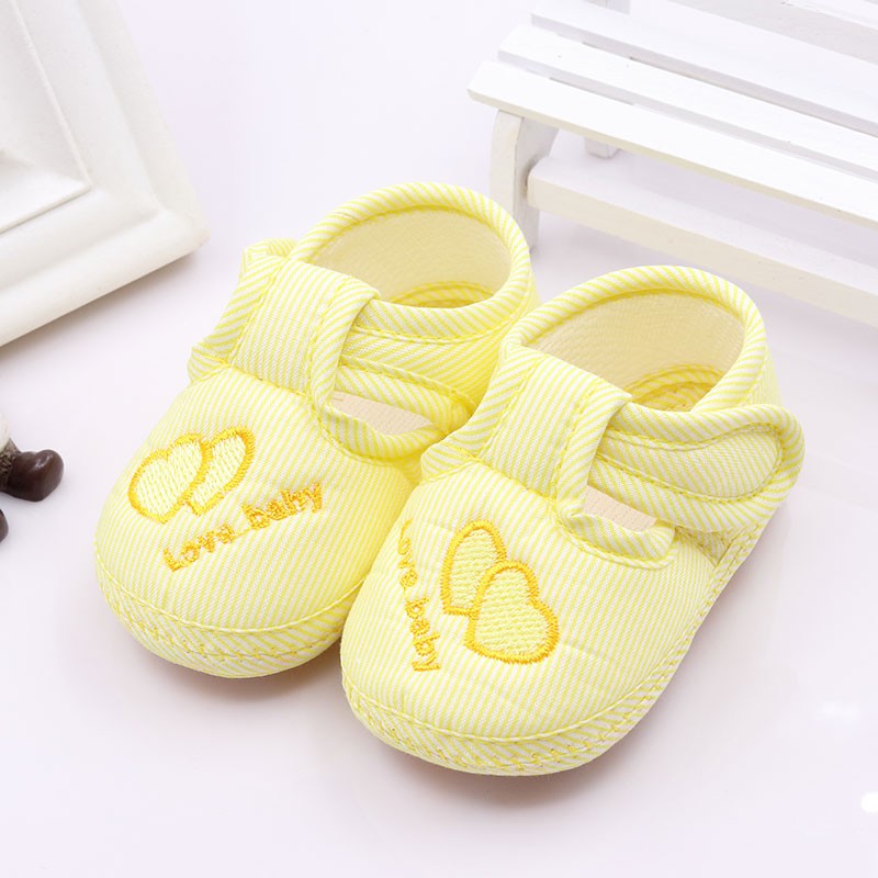 Giày Tập Đi Đế Mềm Cho Bé 0-12 Tháng Tuổi