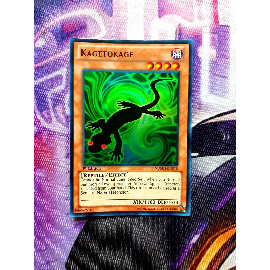 [ ĐỖ LẠC SHOP ] Thẻ Bài Yugioh  Mint90 Monster Kagetokage - NUMH-EN018 - Super Rare