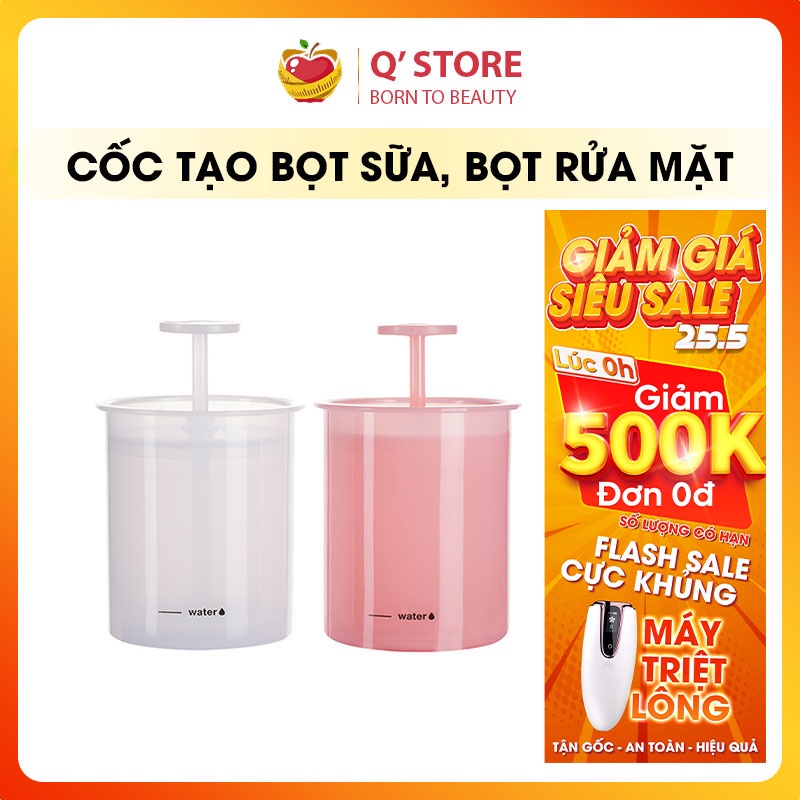 Cốc Tạo Bọt Sữa HOT Tạo Bọt Rửa Mặt Thời Trang Thiết Kế Tiện Dụng Cho Gia Đình, Phù Hợp Với Mọi Người