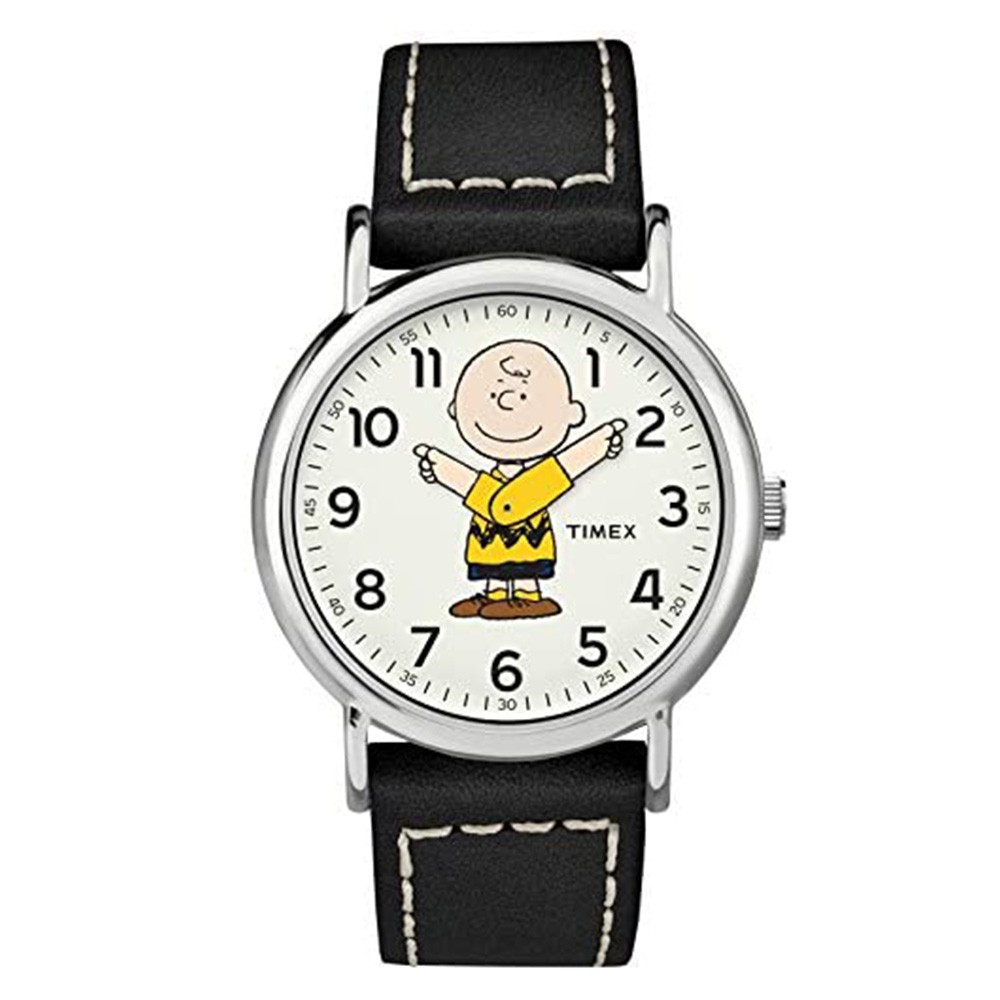 Đồng hồ Unisex Timex Peanuts - Charlie Brown 38mm TW2T60900 - TW2T61000
