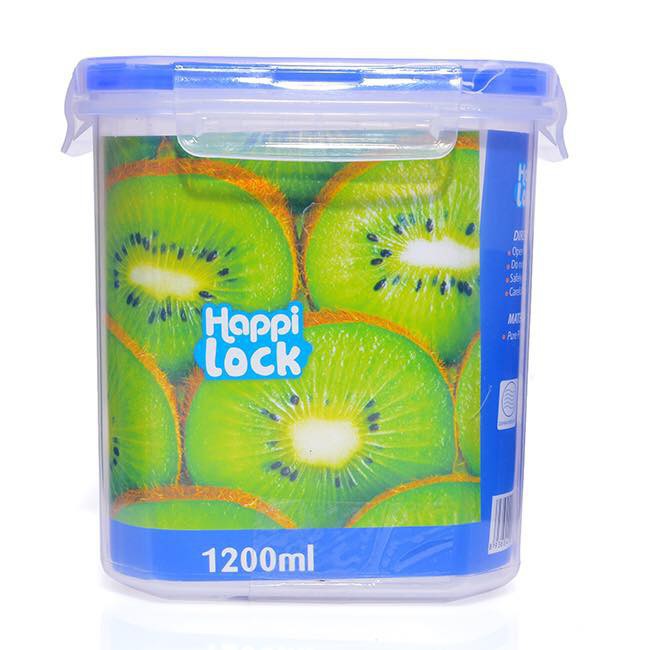 Hộp nhựa happi lock 1,2l có nắp đậy tiện dụng