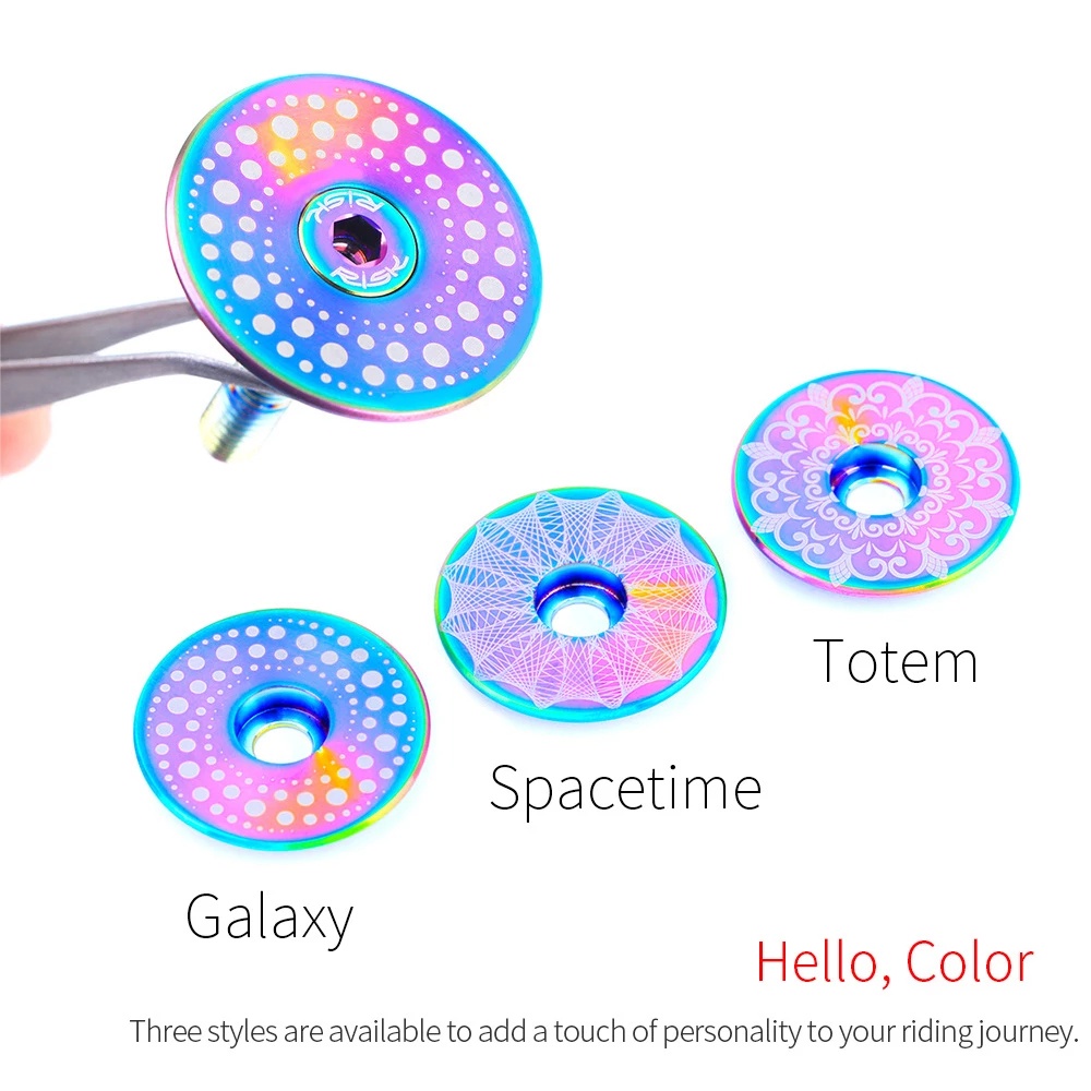 Nắp Đậy Đầu Trục Xe Đạp Leo Núi Bằng Hợp Kim Titan 28.6mm 1 1/8"