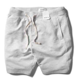 Quần short nỉ Uni dáng suông phối sọc 2 màu