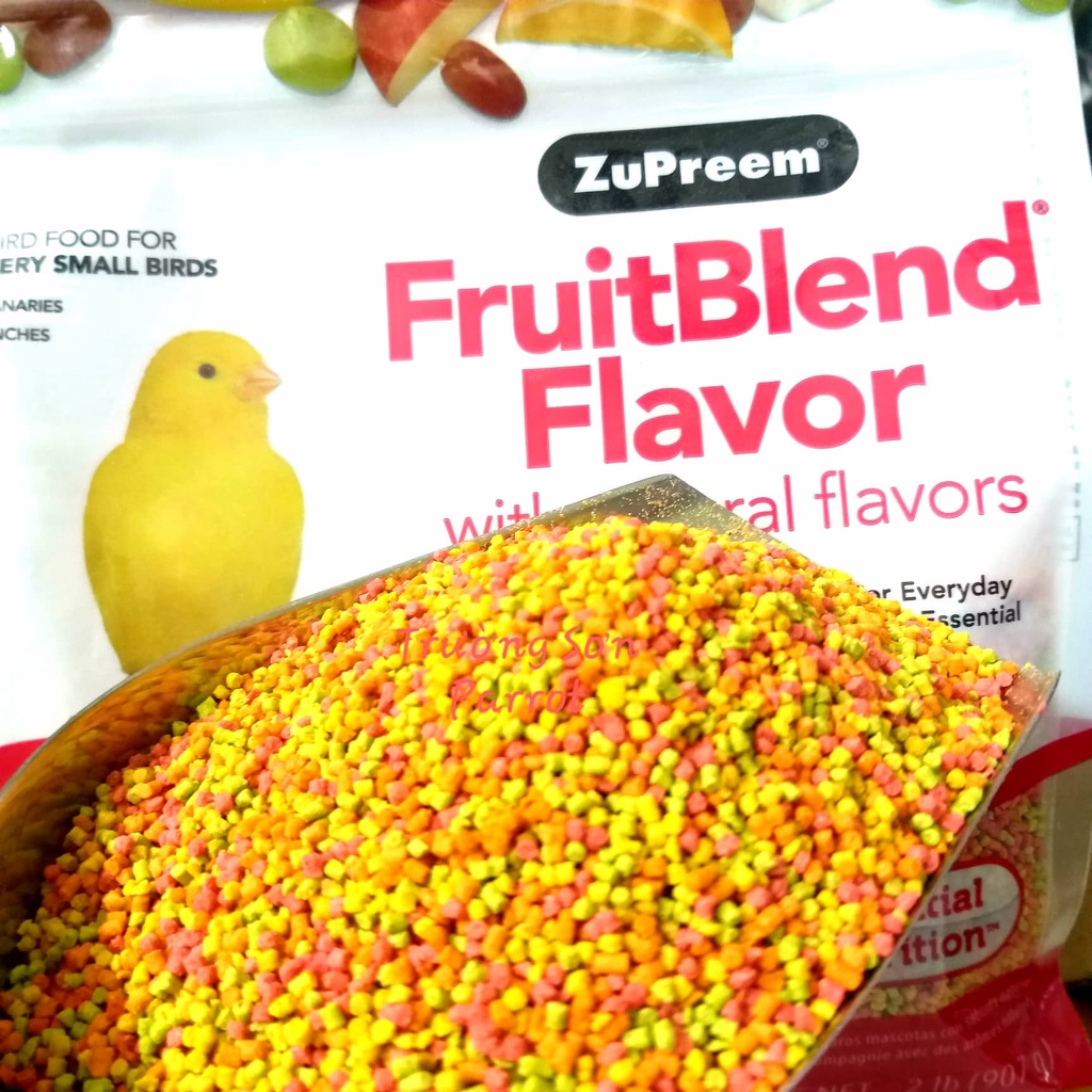 100g/200g hạt trái cây ZuPreemm cho chim yến hót, finch, bảy màu, manh manh...