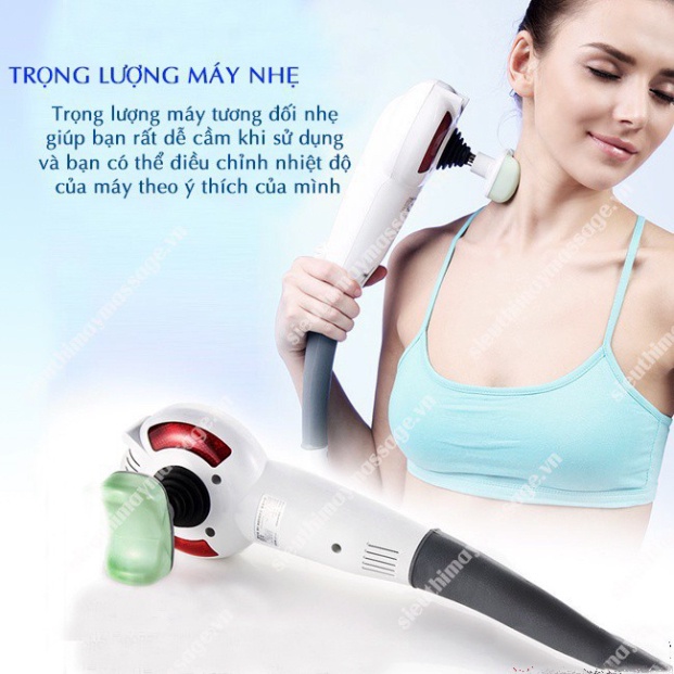 [SALE] Máy Massage Magic King Massager Cầm Tay 7 Đầu Tiện Lợi