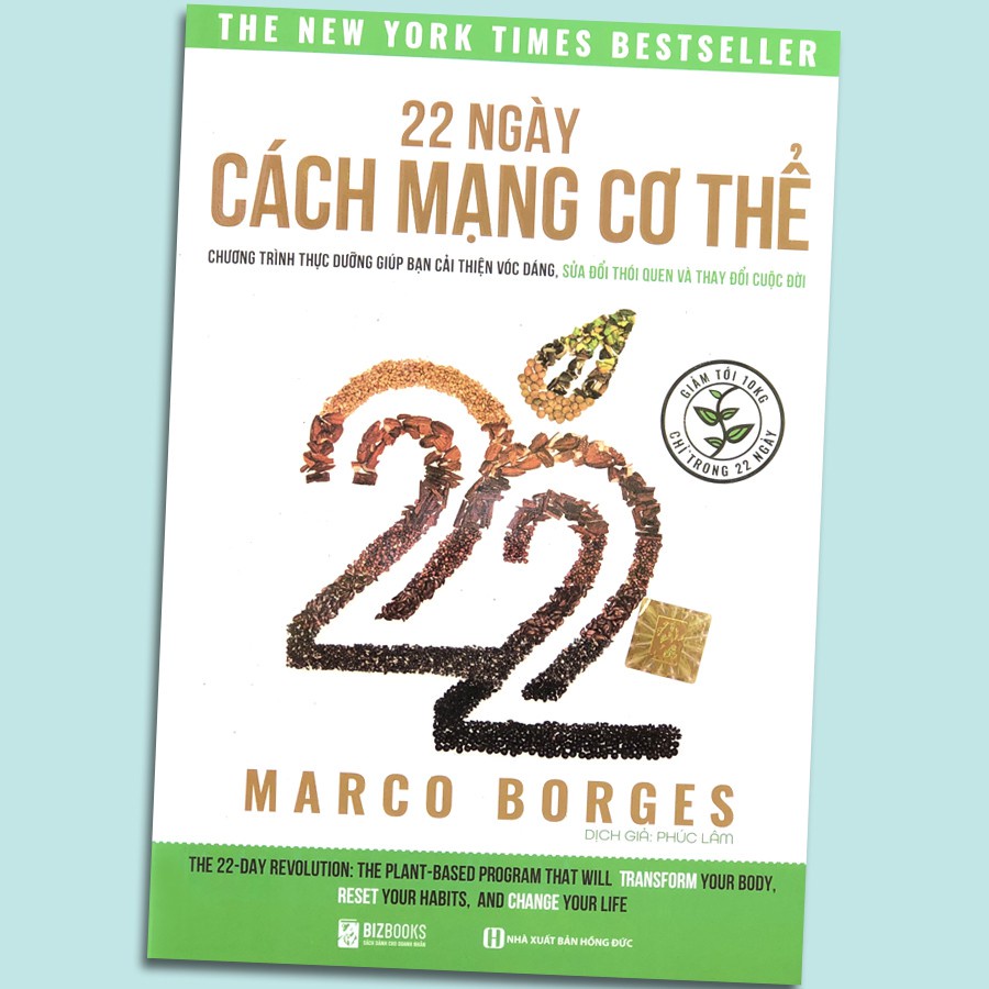 Sách 22 Ngày Cách Mạng Cơ Thể MCBooks