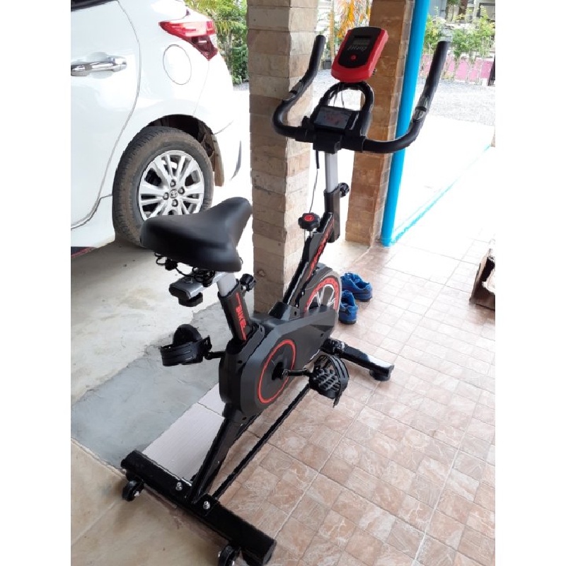 Xe đạp tập thể dục thể thao gym tại nhà Tôshikô x9 Sejan tặng giá đỡ phone + đồng hồ + cảm biến nhịp tim, bảo hành 5 năm