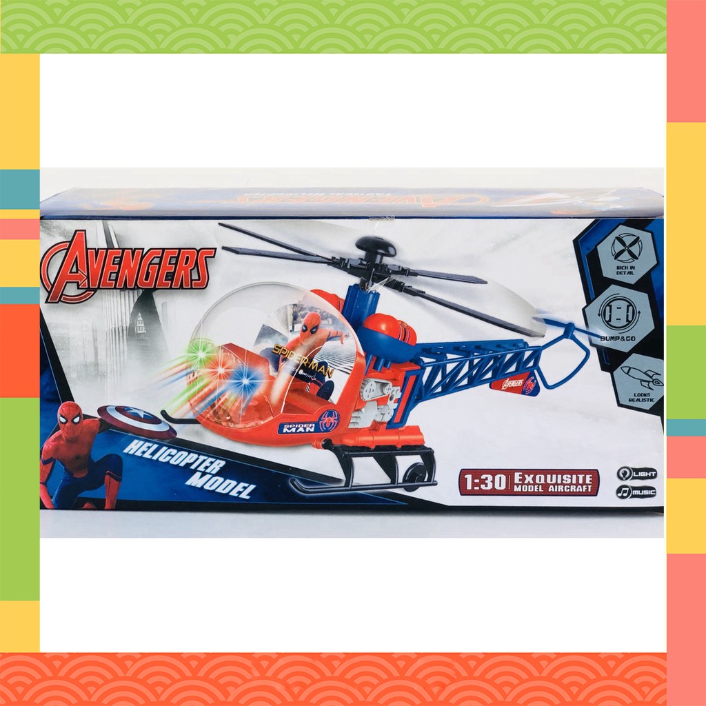 (Loại Tốt) Đồ chơi máy bay trực thăng Avengers - Đồ Chơi Trẻ Em Đồ Chơi Thông Minh 4276 (Giá Rẻ )