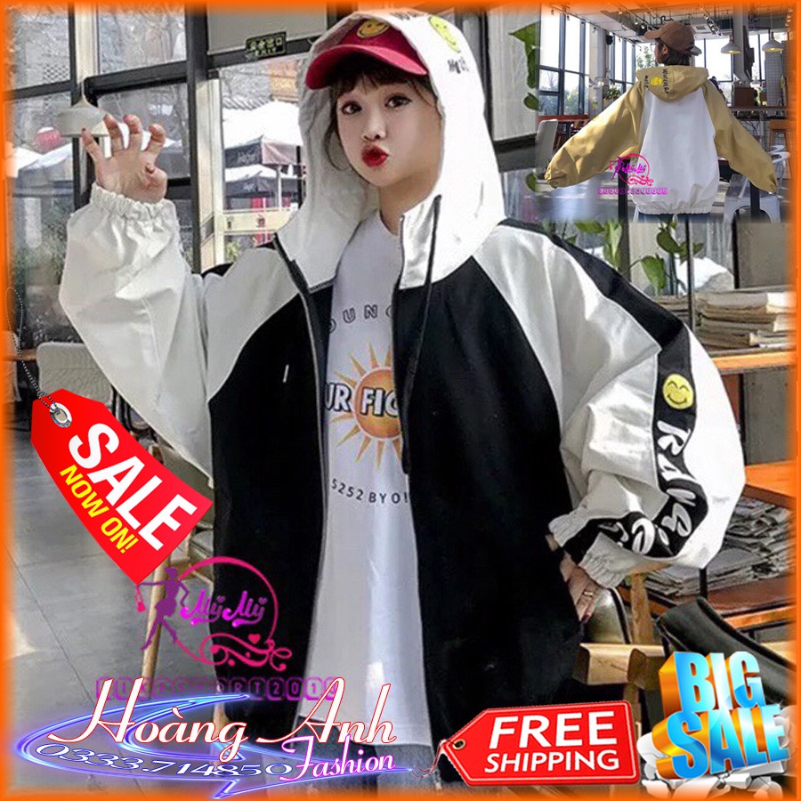 FREESHIP_ ÁO KHOÁC DÙ M46 Sticker Phối