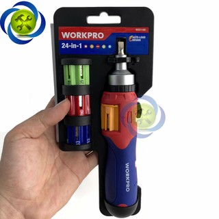 BỘ TUA VÍT 24 CHI TIẾT WORKPRO W021180