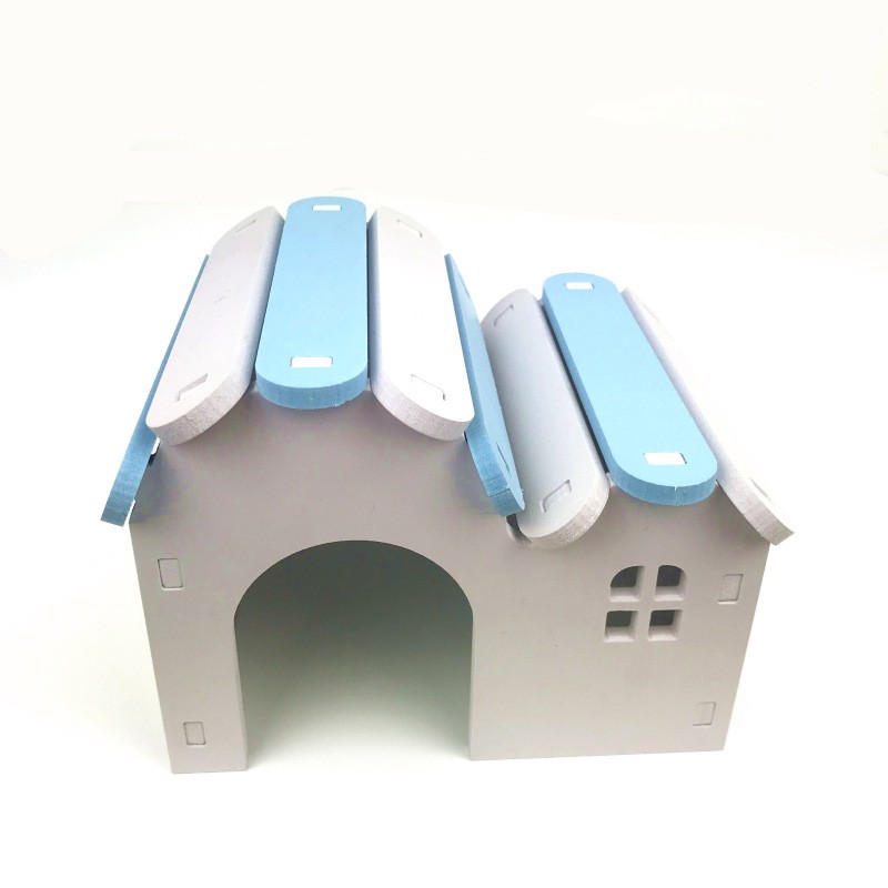 Nhà gỗ màu cho Hamster