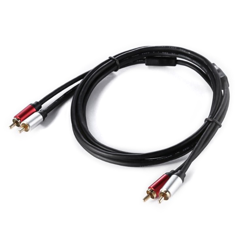 Cáp Chia HìNh Chữ Y RCA KéP 3 5mm Sang 2 RCA DàI 1 8M Chuyên DụNg