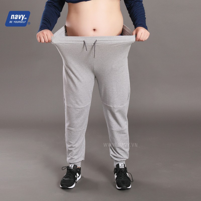 Quần Jogger Nam Thun Nỉ Ống Bó Có Big Size từ 40-80kg