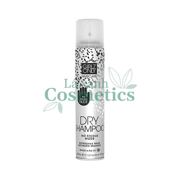 Dầu gội khô dry shampoo Girlz Only 200ml