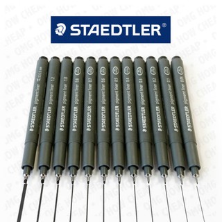 Bút dạ kim số kỹ thuật STAEDTLER 308 mực đen từ 0.5 mm - 0.8 mm