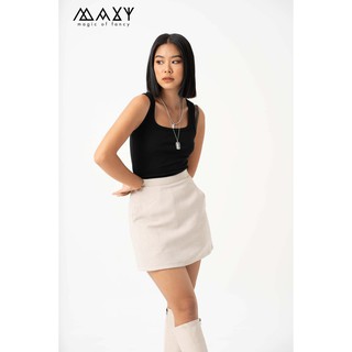 Áo ba lỗ nữ thun gân tanktop Maxy Workshop