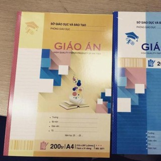 Sổ giáo án ô ly 200 trang