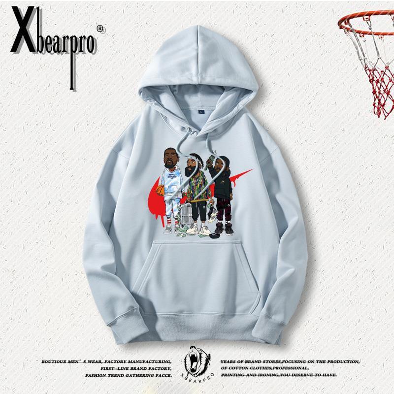 Nba Áo Hoodie In Chữ Brooklyn 11 durant 7 Harden 13 1 / 2nba Thời Trang Cho Nam