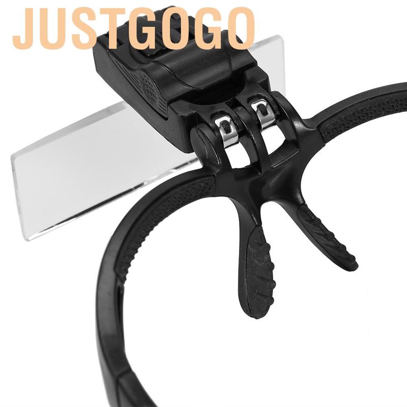 Kính lúp đội đầu có đèn LED đa năng dành cho nối dài lông mi